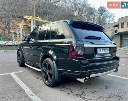 Чорний Ленд Ровер Range Rover Sport, об'ємом двигуна 5 л та пробігом 188 тис. км за 22500 $, фото 3 на Automoto.ua