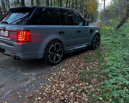 Чорний Ленд Ровер Range Rover Sport, об'ємом двигуна 5 л та пробігом 160 тис. км за 17500 $, фото 2 на Automoto.ua