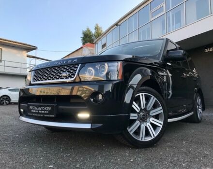 Чорний Ленд Ровер Range Rover Sport, об'ємом двигуна 5 л та пробігом 100 тис. км за 31500 $, фото 10 на Automoto.ua