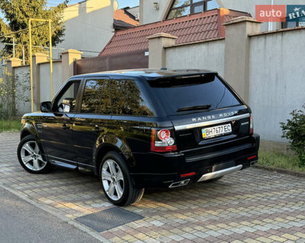 Чорний Ленд Ровер Range Rover Sport, об'ємом двигуна 5 л та пробігом 130 тис. км за 19300 $, фото 1 на Automoto.ua