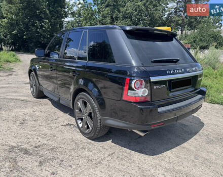 Чорний Ленд Ровер Range Rover Sport, об'ємом двигуна 5 л та пробігом 220 тис. км за 12500 $, фото 5 на Automoto.ua