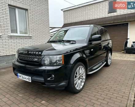 Чорний Ленд Ровер Range Rover Sport, об'ємом двигуна 3 л та пробігом 258 тис. км за 15600 $, фото 5 на Automoto.ua