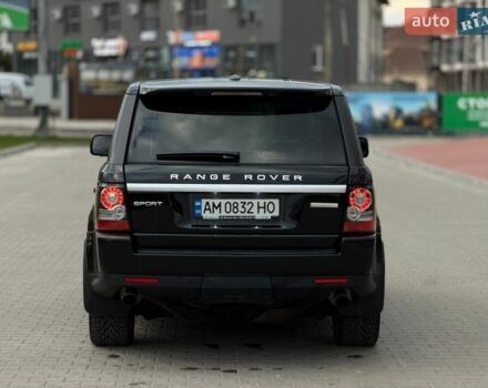 Черный Ленд Ровер Рендж Ровер Спорт, объемом двигателя 5 л и пробегом 215 тыс. км за 15500 $, фото 11 на Automoto.ua