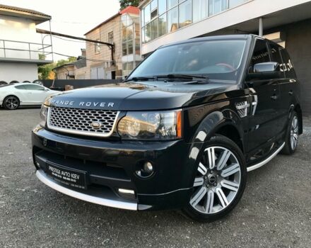 Чорний Ленд Ровер Range Rover Sport, об'ємом двигуна 5 л та пробігом 100 тис. км за 31500 $, фото 7 на Automoto.ua