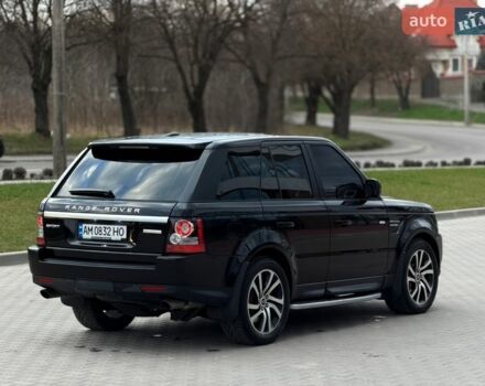 Черный Ленд Ровер Рендж Ровер Спорт, объемом двигателя 5 л и пробегом 215 тыс. км за 15500 $, фото 1 на Automoto.ua