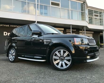 Чорний Ленд Ровер Range Rover Sport, об'ємом двигуна 5 л та пробігом 100 тис. км за 31500 $, фото 13 на Automoto.ua