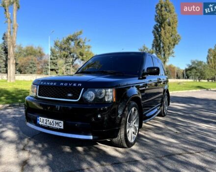 Чорний Ленд Ровер Range Rover Sport, об'ємом двигуна 5 л та пробігом 143 тис. км за 26800 $, фото 1 на Automoto.ua
