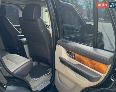 Чорний Ленд Ровер Range Rover Sport, об'ємом двигуна 5 л та пробігом 140 тис. км за 13899 $, фото 29 на Automoto.ua