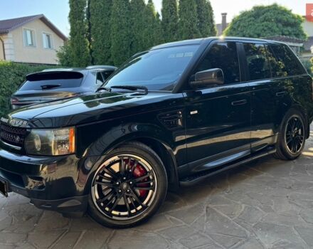 Чорний Ленд Ровер Range Rover Sport, об'ємом двигуна 5 л та пробігом 195 тис. км за 14000 $, фото 3 на Automoto.ua
