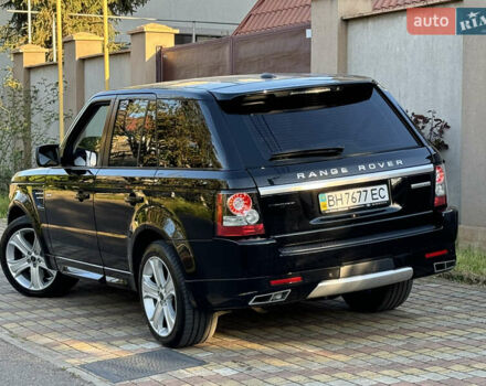 Чорний Ленд Ровер Range Rover Sport, об'ємом двигуна 5 л та пробігом 130 тис. км за 19300 $, фото 5 на Automoto.ua