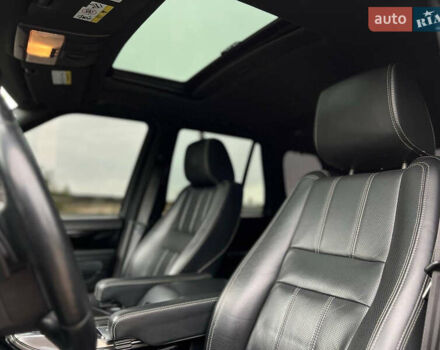 Чорний Ленд Ровер Range Rover Sport, об'ємом двигуна 5 л та пробігом 213 тис. км за 13800 $, фото 12 на Automoto.ua