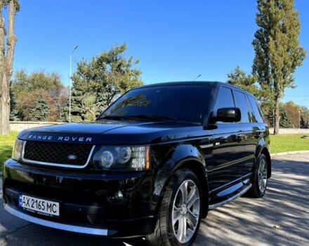 Чорний Ленд Ровер Range Rover Sport, об'ємом двигуна 5 л та пробігом 143 тис. км за 26800 $, фото 6 на Automoto.ua