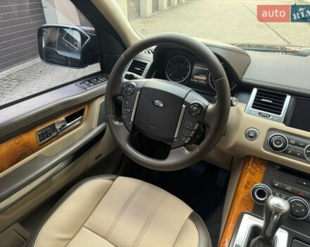 Чорний Ленд Ровер Range Rover Sport, об'ємом двигуна 5 л та пробігом 140 тис. км за 13899 $, фото 11 на Automoto.ua