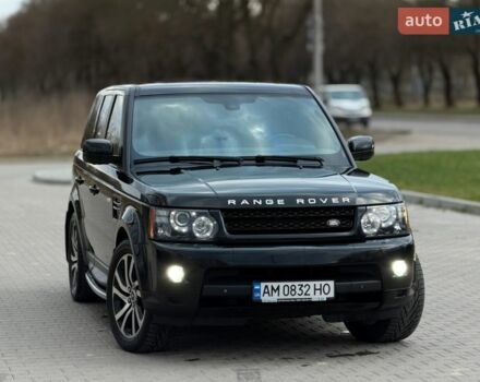 Черный Ленд Ровер Рендж Ровер Спорт, объемом двигателя 5 л и пробегом 215 тыс. км за 15500 $, фото 7 на Automoto.ua