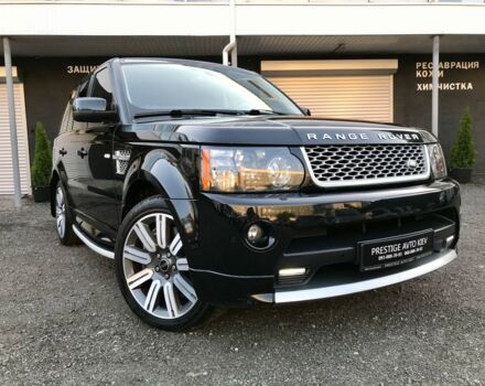 Чорний Ленд Ровер Range Rover Sport, об'ємом двигуна 5 л та пробігом 100 тис. км за 31500 $, фото 17 на Automoto.ua