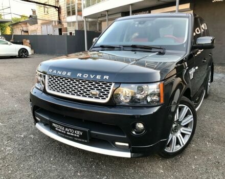 Чорний Ленд Ровер Range Rover Sport, об'ємом двигуна 5 л та пробігом 100 тис. км за 31500 $, фото 14 на Automoto.ua