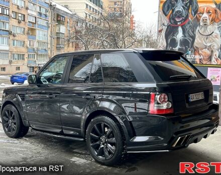 Чорний Ленд Ровер Range Rover Sport, об'ємом двигуна 5 л та пробігом 193 тис. км за 14800 $, фото 2 на Automoto.ua