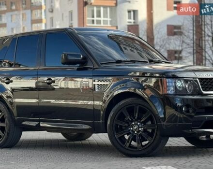 Чорний Ленд Ровер Range Rover Sport, об'ємом двигуна 3 л та пробігом 184 тис. км за 24950 $, фото 2 на Automoto.ua