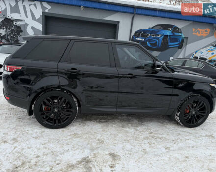 Черный Ленд Ровер Рендж Ровер Спорт, объемом двигателя 3 л и пробегом 188 тыс. км за 24500 $, фото 6 на Automoto.ua