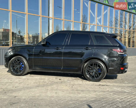 Черный Ленд Ровер Рендж Ровер Спорт, объемом двигателя 3 л и пробегом 189 тыс. км за 24900 $, фото 8 на Automoto.ua