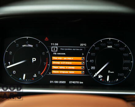 Чорний Ленд Ровер Range Rover Sport, об'ємом двигуна 3 л та пробігом 74 тис. км за 43500 $, фото 48 на Automoto.ua