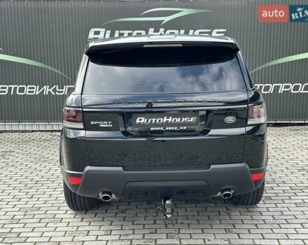 Чорний Ленд Ровер Range Rover Sport, об'ємом двигуна 3 л та пробігом 218 тис. км за 28800 $, фото 18 на Automoto.ua