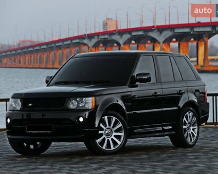 Черный Ленд Ровер Рендж Ровер Спорт, объемом двигателя 3 л и пробегом 137 тыс. км за 19800 $, фото 4 на Automoto.ua