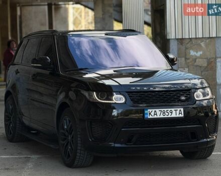 Черный Ленд Ровер Рендж Ровер Спорт, объемом двигателя 3 л и пробегом 189 тыс. км за 26999 $, фото 1 на Automoto.ua