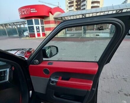 Чорний Ленд Ровер Range Rover Sport, об'ємом двигуна 5 л та пробігом 203 тис. км за 29999 $, фото 10 на Automoto.ua