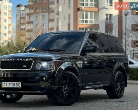 Чорний Ленд Ровер Range Rover Sport, об'ємом двигуна 3 л та пробігом 184 тис. км за 24950 $, фото 5 на Automoto.ua