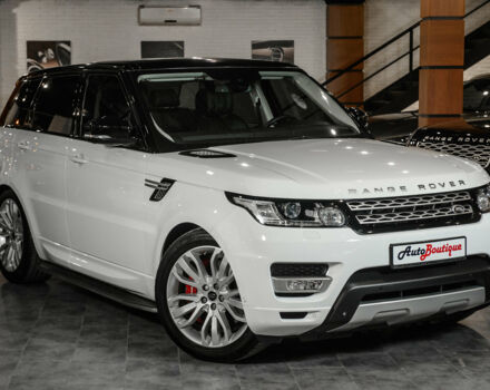 Чорний Ленд Ровер Range Rover Sport, об'ємом двигуна 5 л та пробігом 115 тис. км за 49900 $, фото 8 на Automoto.ua