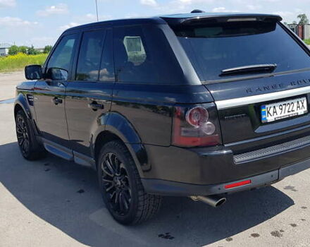 Чорний Ленд Ровер Range Rover Sport, об'ємом двигуна 5 л та пробігом 180 тис. км за 21900 $, фото 1 на Automoto.ua