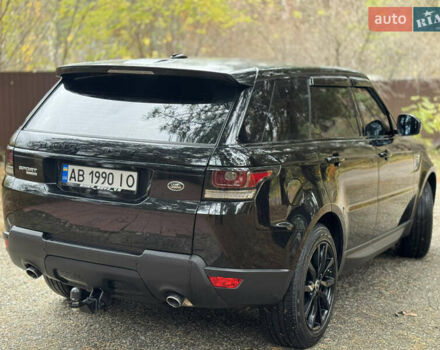 Черный Ленд Ровер Рендж Ровер Спорт, объемом двигателя 2.99 л и пробегом 218 тыс. км за 23900 $, фото 5 на Automoto.ua