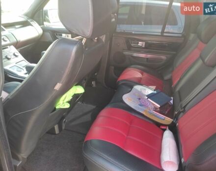 Чорний Ленд Ровер Range Rover Sport, об'ємом двигуна 3 л та пробігом 186 тис. км за 28700 $, фото 12 на Automoto.ua