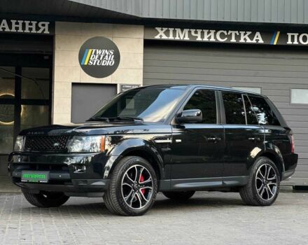 Черный Ленд Ровер Рендж Ровер Спорт, объемом двигателя 5 л и пробегом 185 тыс. км за 15900 $, фото 1 на Automoto.ua