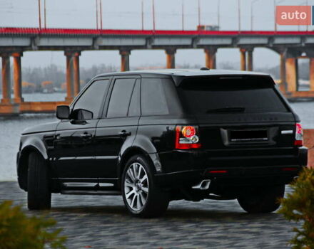 Черный Ленд Ровер Рендж Ровер Спорт, объемом двигателя 3 л и пробегом 137 тыс. км за 19800 $, фото 6 на Automoto.ua