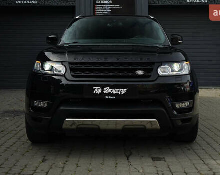 Чорний Ленд Ровер Range Rover Sport, об'ємом двигуна 5 л та пробігом 120 тис. км за 28999 $, фото 4 на Automoto.ua