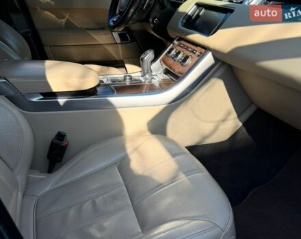 Черный Ленд Ровер Рендж Ровер Спорт, объемом двигателя 5 л и пробегом 166 тыс. км за 30300 $, фото 8 на Automoto.ua