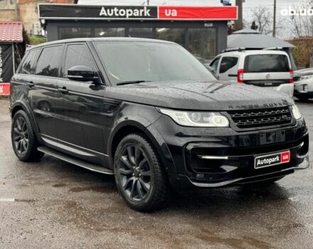 Черный Ленд Ровер Рендж Ровер Спорт, объемом двигателя 3 л и пробегом 222 тыс. км за 32990 $, фото 2 на Automoto.ua