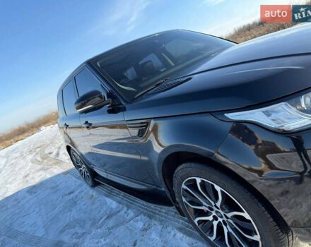 Чорний Ленд Ровер Range Rover Sport, об'ємом двигуна 5 л та пробігом 140 тис. км за 22300 $, фото 7 на Automoto.ua