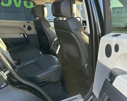 Чорний Ленд Ровер Range Rover Sport, об'ємом двигуна 5 л та пробігом 192 тис. км за 28500 $, фото 6 на Automoto.ua