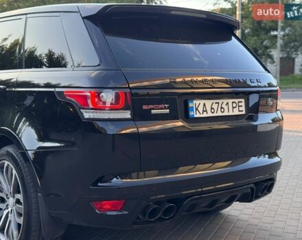 Чорний Ленд Ровер Range Rover Sport, об'ємом двигуна 5 л та пробігом 206 тис. км за 24900 $, фото 10 на Automoto.ua