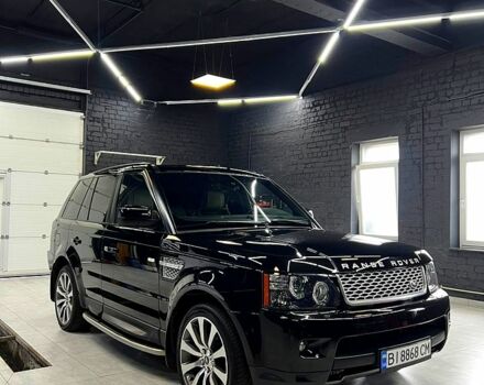 Чорний Ленд Ровер Range Rover Sport, об'ємом двигуна 3 л та пробігом 125 тис. км за 21500 $, фото 2 на Automoto.ua