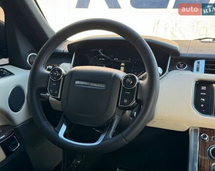 Чорний Ленд Ровер Range Rover Sport, об'ємом двигуна 5 л та пробігом 197 тис. км за 24990 $, фото 19 на Automoto.ua