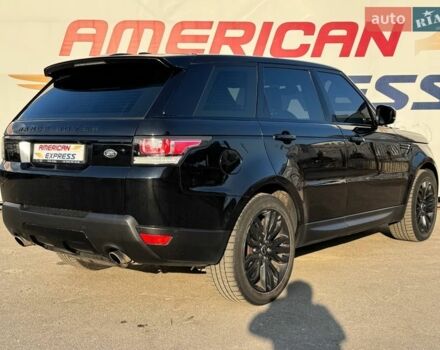 Чорний Ленд Ровер Range Rover Sport, об'ємом двигуна 5 л та пробігом 197 тис. км за 26990 $, фото 6 на Automoto.ua