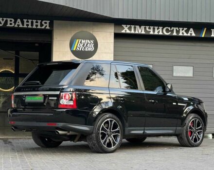 Черный Ленд Ровер Рендж Ровер Спорт, объемом двигателя 5 л и пробегом 185 тыс. км за 15900 $, фото 6 на Automoto.ua