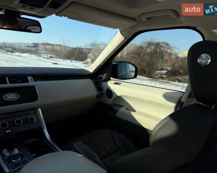 Чорний Ленд Ровер Range Rover Sport, об'ємом двигуна 5 л та пробігом 140 тис. км за 22300 $, фото 27 на Automoto.ua