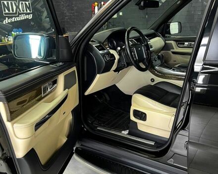 Чорний Ленд Ровер Range Rover Sport, об'ємом двигуна 3 л та пробігом 125 тис. км за 21500 $, фото 10 на Automoto.ua