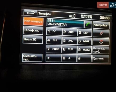 Черный Ленд Ровер Рендж Ровер Спорт, объемом двигателя 3 л и пробегом 233 тыс. км за 20300 $, фото 24 на Automoto.ua