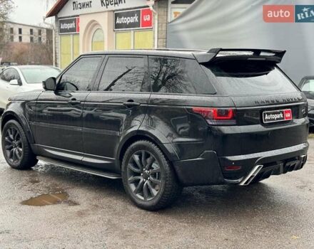 Черный Ленд Ровер Рендж Ровер Спорт, объемом двигателя 3 л и пробегом 222 тыс. км за 32990 $, фото 10 на Automoto.ua
